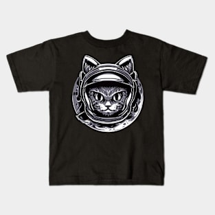 space cat Kids T-Shirt